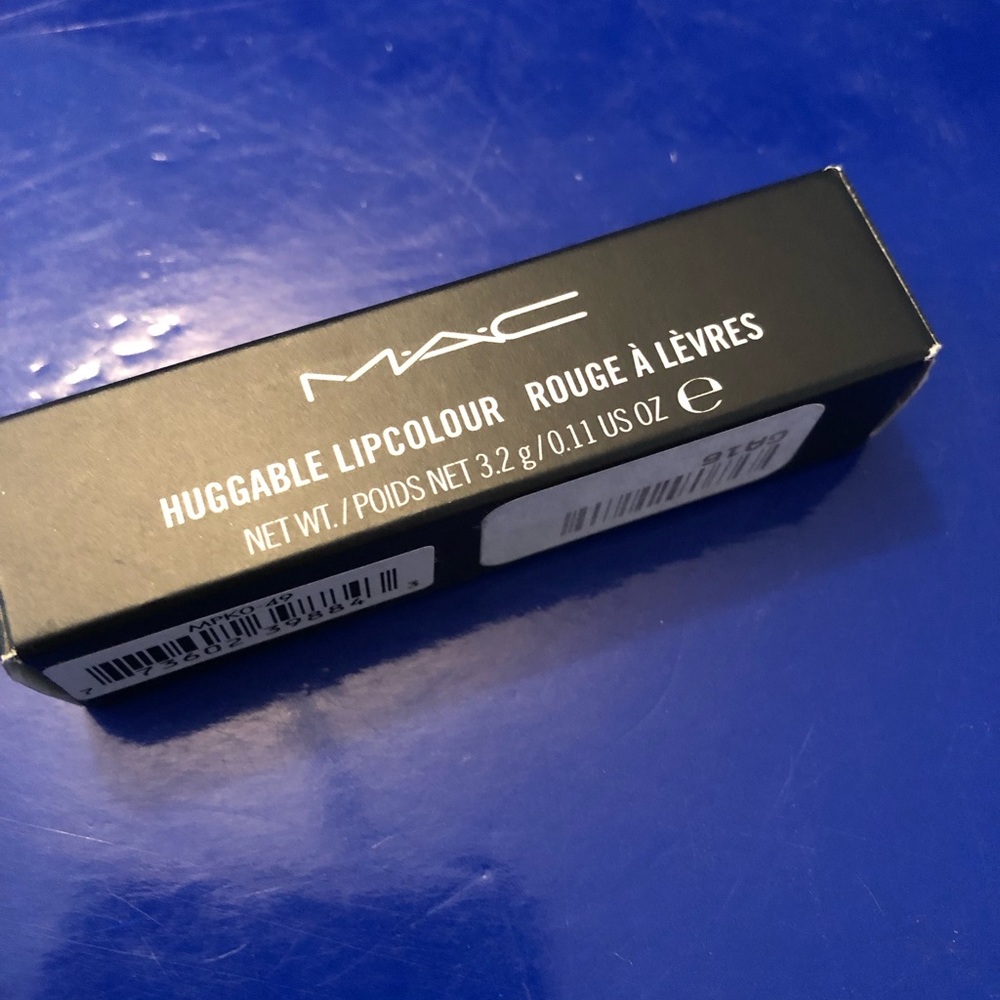 MAC - huggable lip colour.  Colour:Good luck Mochi